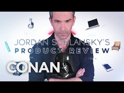 Jordan Schlansky recenzuje masku Darth Vadera