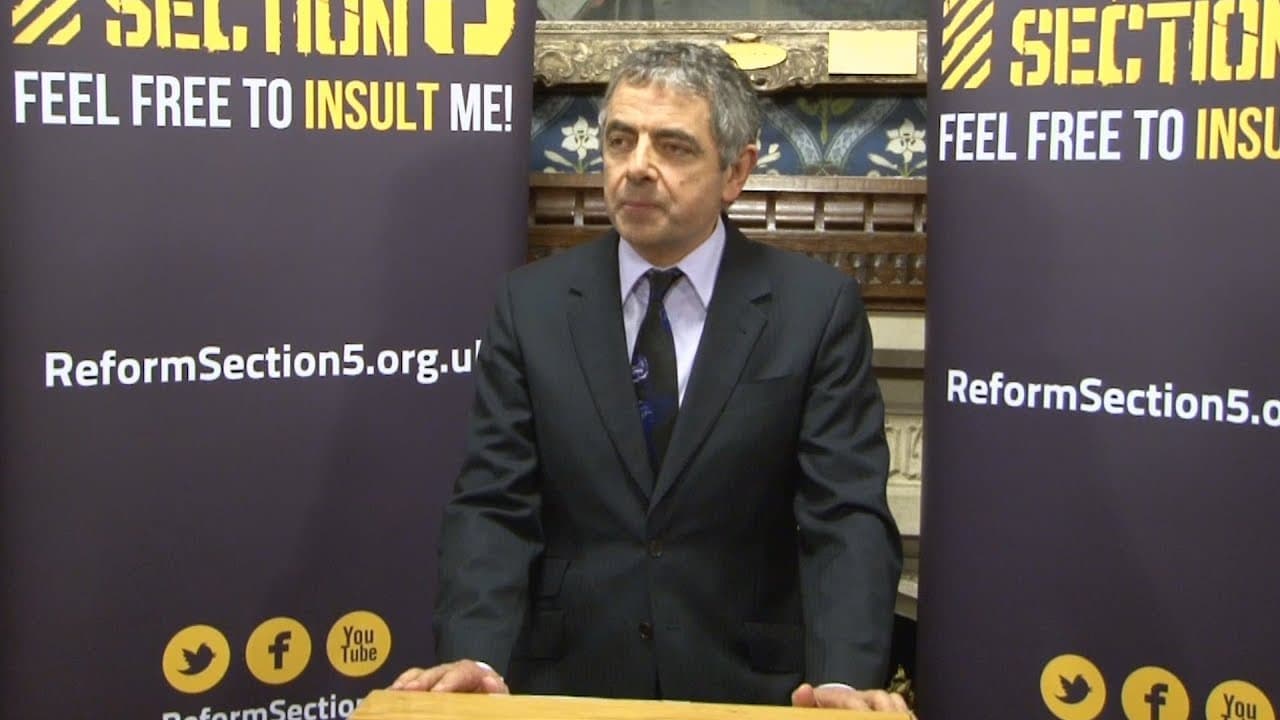 Rowan Atkinson o svobodě slova