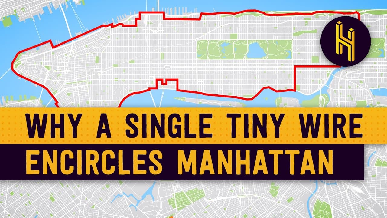 Proč Manhattan obepíná nepatrný drát