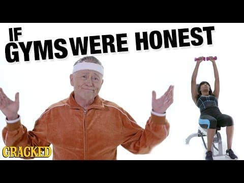 Kdyby byly reklamy na posilovny upřímné