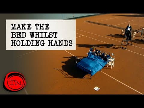 Ustelte postel a u toho se držte za ruce