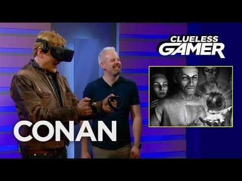 Conan hraje hru Wilson's Heart