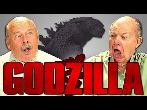 Důchodci reagují na Godzillu