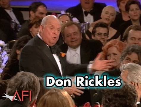 Don Rickles vzdává hold Martinovi Scorsesemu