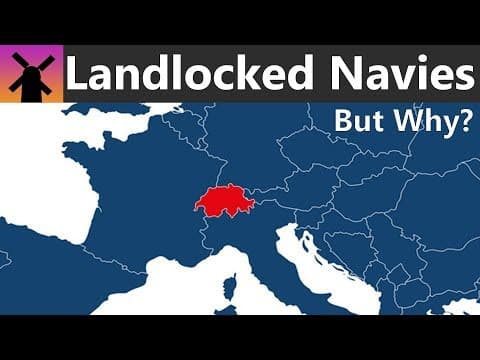 Proč mají některé vnitrozemské státy námořnictvo?