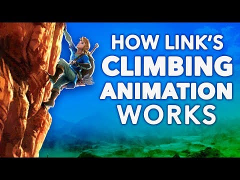 Jak funguje animace lezení v Zelda: Breath of the Wild?