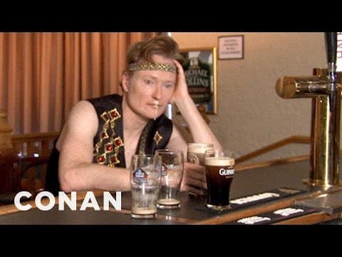 Conan se učí irské tance