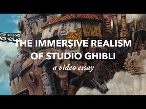 Pohlcující realismus studia Ghibli