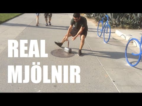Youtuber vyrobil funkční Thorovo kladivo
