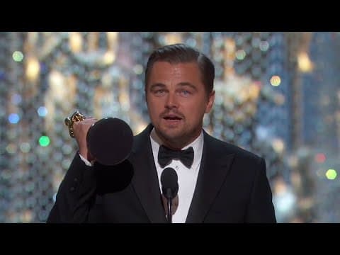 Kterak se Leo nakonec dočkal - Leonardo DiCaprio The Oscars 2016
