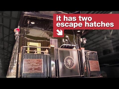 Americký prezident měl neprůstřelný železniční vagón