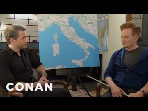 Conan v Itálii: Plánování