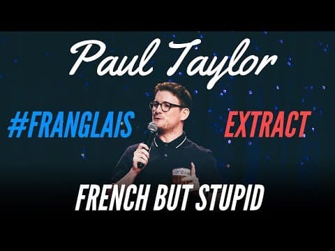 Paul Taylor mluví francouzsky bez přízvuku