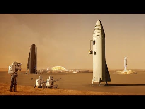 Co bude SpaceX dělat na Marsu?