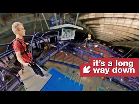 Proč stavět 20m skokanský můstek, když na olympiádě se skáče z 10 metrů
