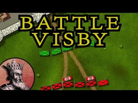 Sjednocení Dánska a bitva o Visby