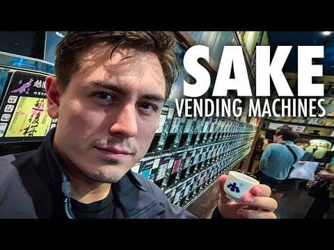 Japonské automaty na saké jsou nej – Den třetí