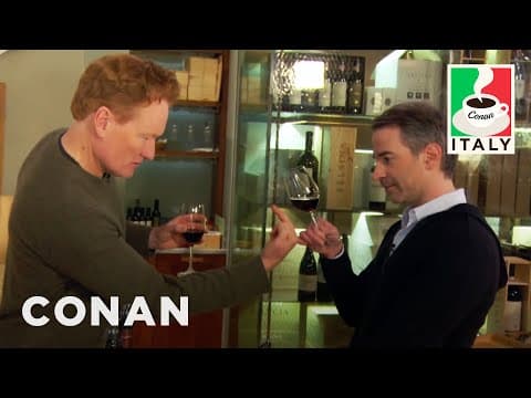 Conan v Itálii #5: Ochutnávka vína