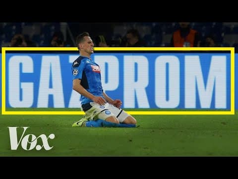 Proč Gazprom sponzoruje fotbalové kluby